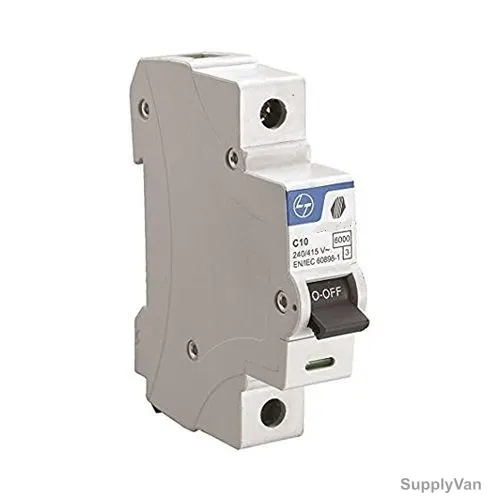 L&T Miniature Circuit Breaker, BB10105C, 1 Pole, Curve C, 240/415V, 10A