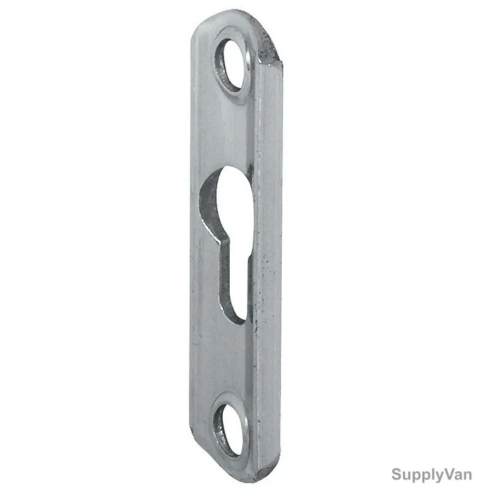 Hafele Keyhole Plate Bed Connector, 273-55-004, Galvanized Steel, 43MM Length