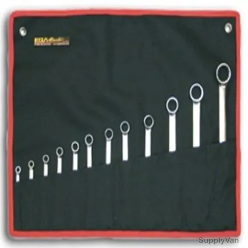 Ega Master Combination Wrench Set, 69335, 15 Pieces, CrV Steel