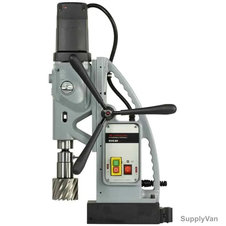 Euroboor Magnetic Drill Machine, ECO.80S+, 1800W, 220-240V, 80MM Cutting Dia — image 1