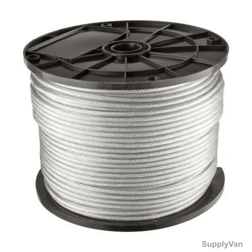 Oman Steel Wire Rope, Galvanized Steel, 4MM