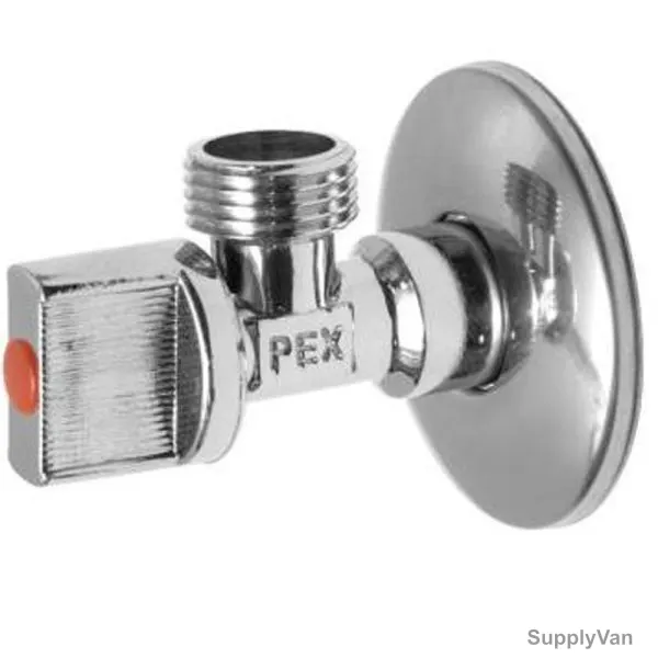 Vado Angle Valve, PEX-233A-C-P, Chrome Finish, Silver — image 1