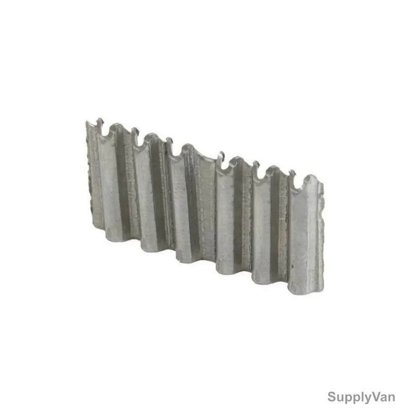 Corrugated Nail, Iron, 1/2 Inch, Silver, PK50