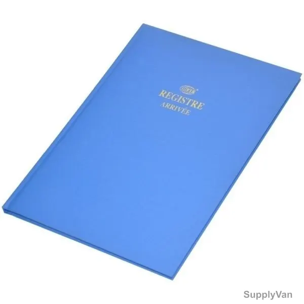 FIS French Courier Arrive Book, FSCLCA4, 210 x 297MM, 80 Pages, Blue