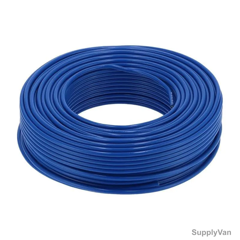 Fahad Single Core CCAM PVC Insulated Power Cable, 1.5 SQ.MM x 100 Yards Length, Blue