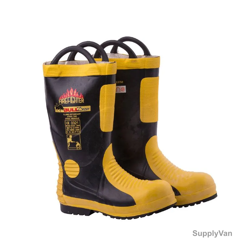 Bulldozer Safety Shoes, BD9788, Size38, Black and Yellow