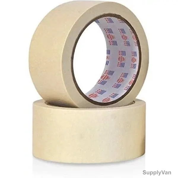 Asmaco Temperature Grade 60 Degree Masking Tape, Yellow, 24MM x 20 Yards, 36 Rolls/Carton