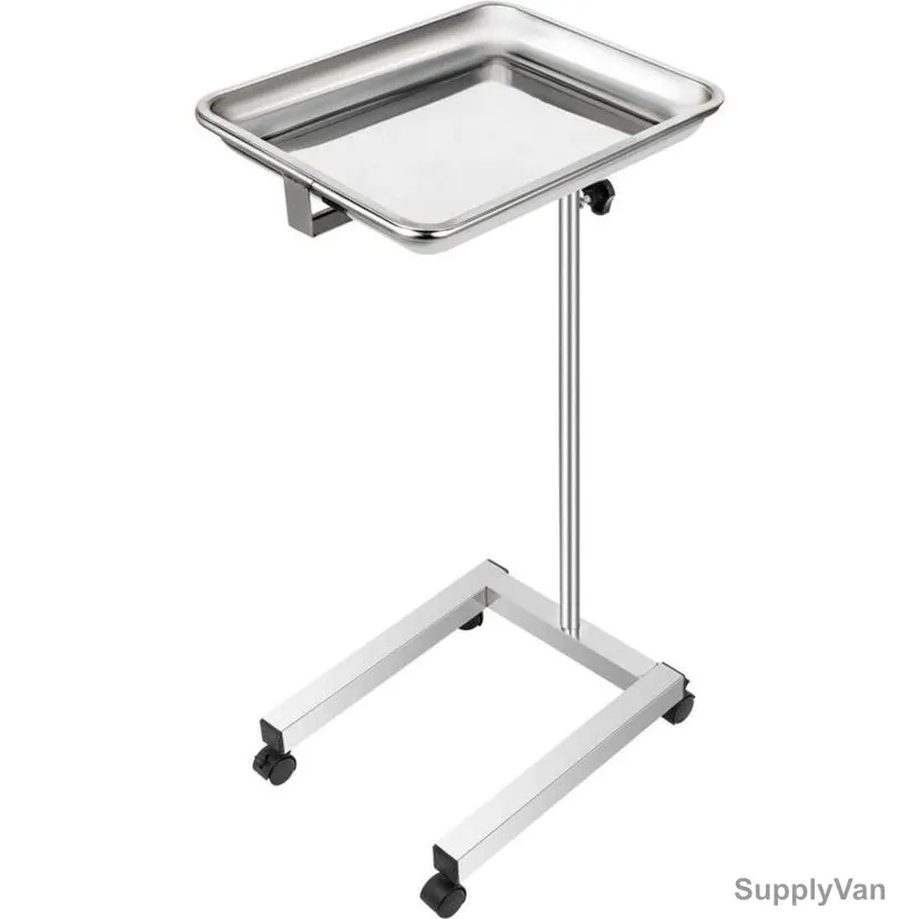 Cl Medical Mayo Tray, SSM1, Stainless Steel, 20 Kg Weight Capacity, Silver