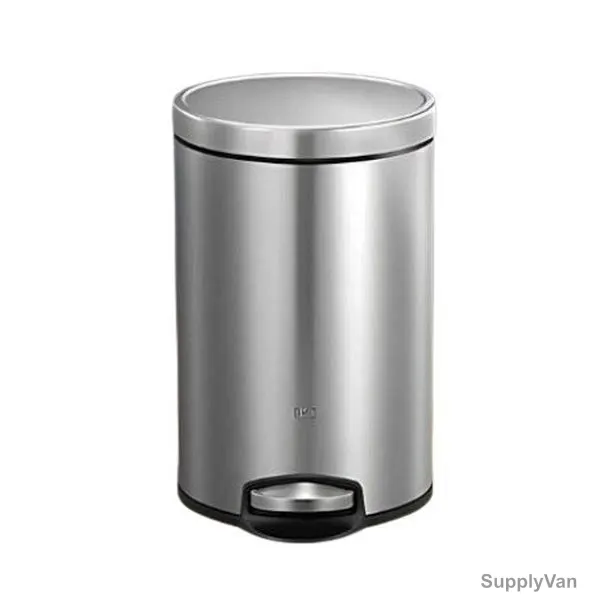 Eko Pedal Trash Bin, CHSS75-20, Stainless Steel, 20 Ltrs, Silver