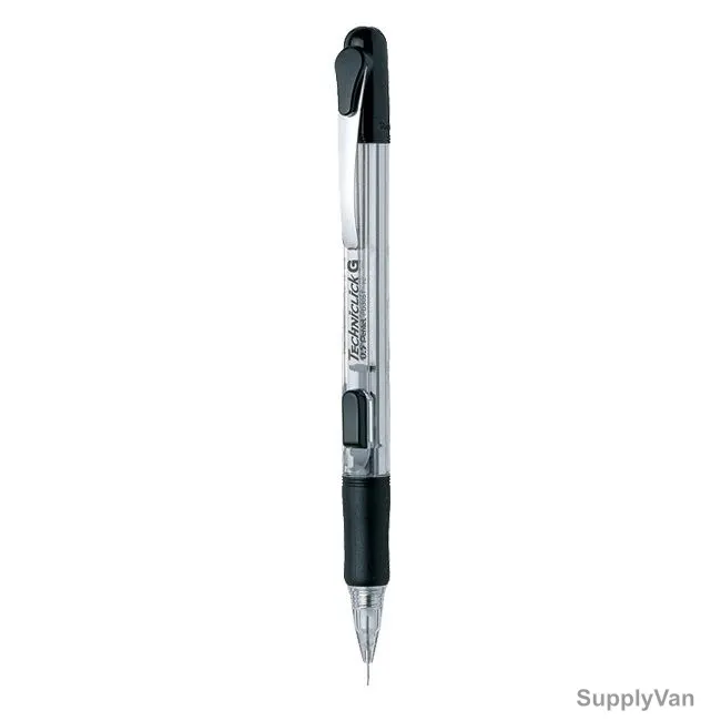 Pentel Mechanical Pencil, PE-PD305T-A, TechnicG, 0.5MM, Black, 12 Pcs/Pack