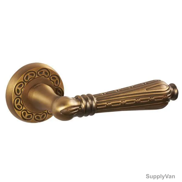 Doganlar Door Handle, Majesty, Zinc, Coffee