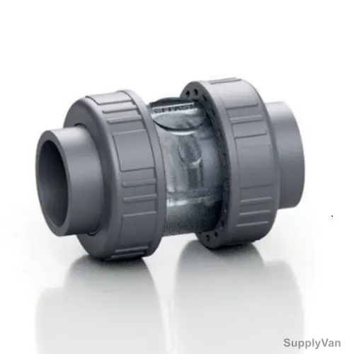 Effast Spring Check Valve, CDRCVT0200, CVT Series, PVC-U, 20MM, 16 Bar — image 1