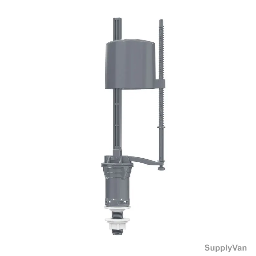 Mega Bottom Inlet Float Valve, 3011, Master, Polyethylene, 3/8 Inch Inlet Size, Grey — image 1