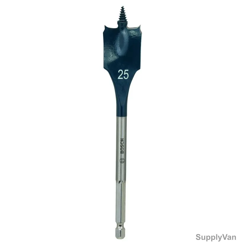 Bosch SelfCut Speed Flat Drill Bit, 2608595494, 25MM Dia x 152MM Length