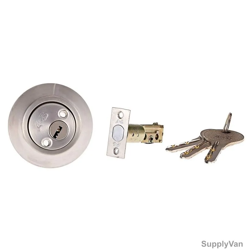 ACS Dead Lock 102 Key, 102-SS-H-S-LxL, Silver