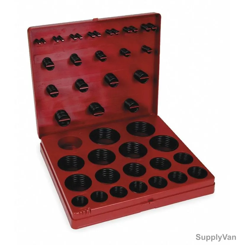 Nimax O-Ring Kit, NXK05N70, German Metric, NBR Rubber, 70 Shore, 404 Pcs/Set