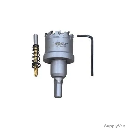 Novex Heavy Duty Hole Saw Cutter With Pilot Drill Bit, NHT-HS-38N, Bi-Metal, 15-20MM Cutting Depth, 38MM Cutting Dia — image 1
