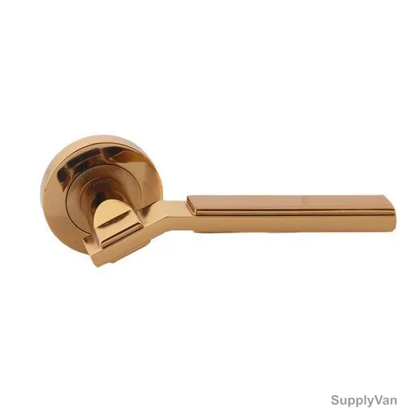 Doganlar Door Handle, Asos, Zinc, Gold Plated