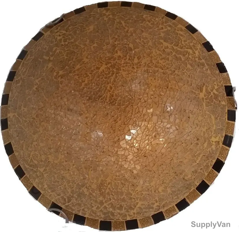 Syv Ceiling Light, Rosso, 40W, Gold