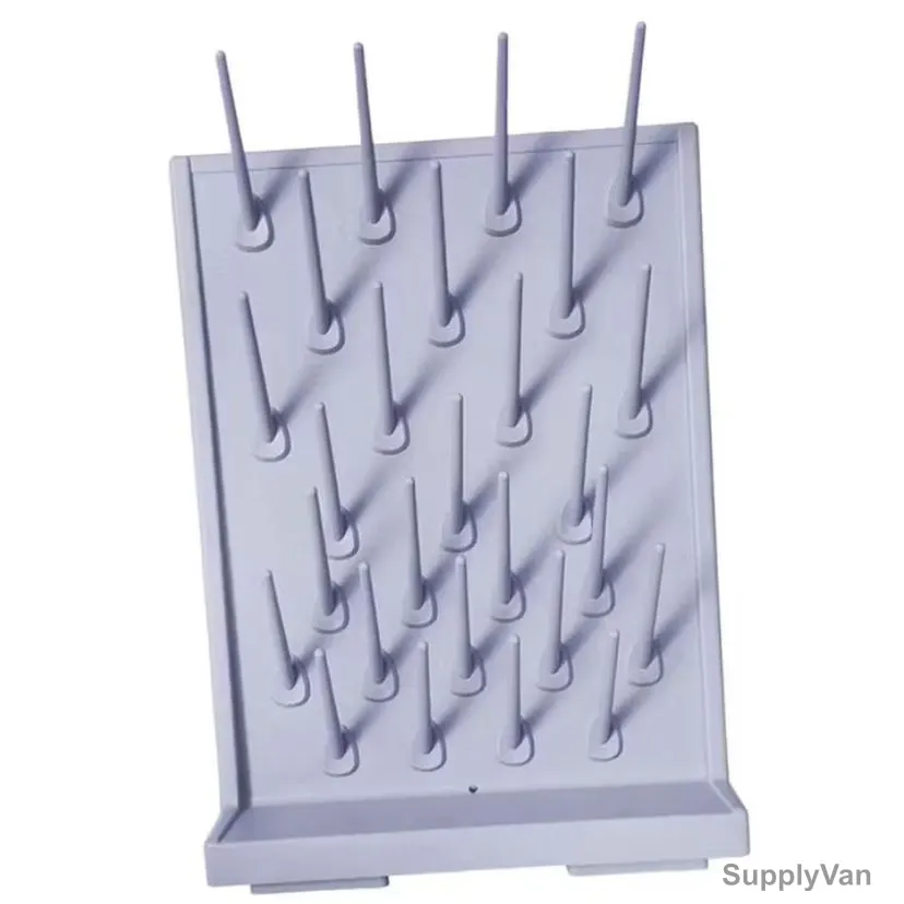 Single and Double Sided Beaker Stand, KW1498317, Polypropylene, 55CM Height x 40CM Width x 12CM Length, Grey — image 1