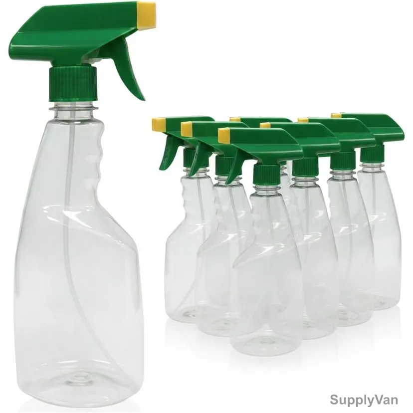 Swish Super Heavy Duty Spray Bottle, Shd-800, HDPE, 800ML, Green/Clear, 8 Pcs/Pack — image 1