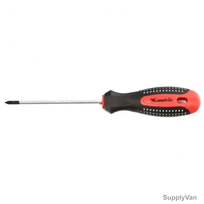 Mtx Fusion Phillips Screwdriver, 114329, PH0 Tip Size x 80MM Blade Length