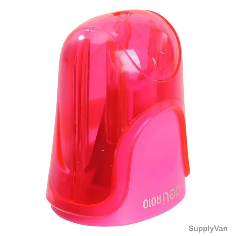 Deli 2 Hole Pencil Sharpener, ER01100, 6 Pcs/Pack — image 1