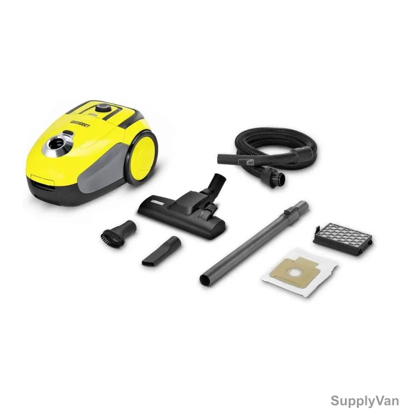 Karcher VC 2 Vacuum Cleaner, 1-198-102-0, Black and Yellow