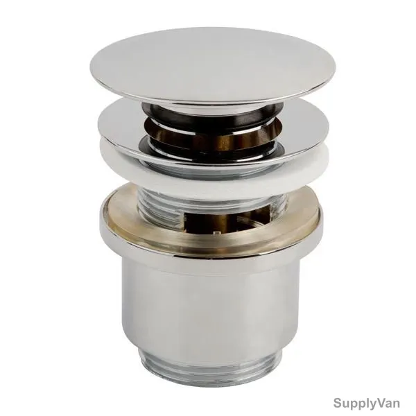 Arca Sink Waste Pop-Up, PLTANG2TRP105, Angel, Brass, 1-1/4 Inch