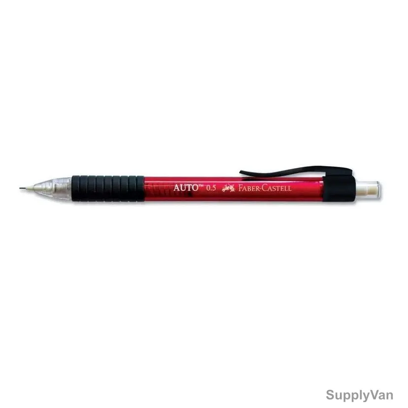 Faber-Castell Mechanical Pencil, 133810, 0.5MM, Red