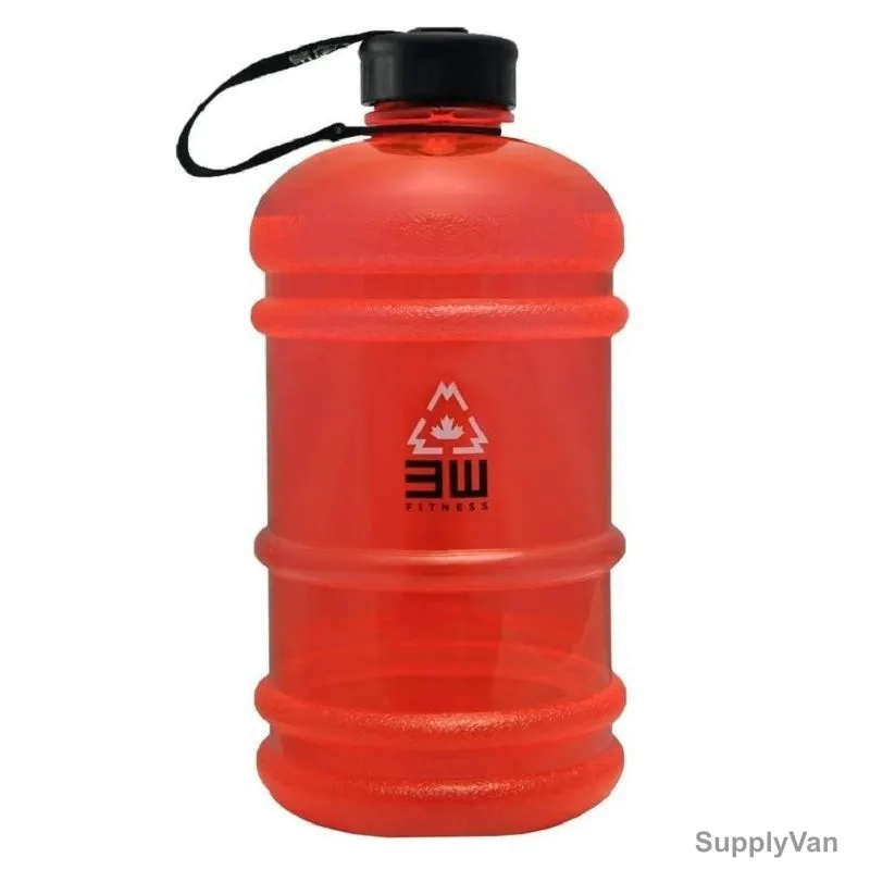 3W Hydrator Bottle, 3WF-8004R, Plastic, 2.2 Ltrs, Red — image 1