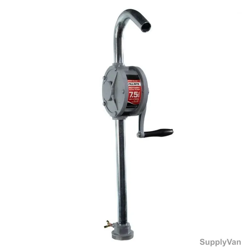 Fill-Rite Fuel Pump, SD62, Hand-operated With Pail Spout 13-39 Inch, 28 Ltrs/100 Revolution — image 1