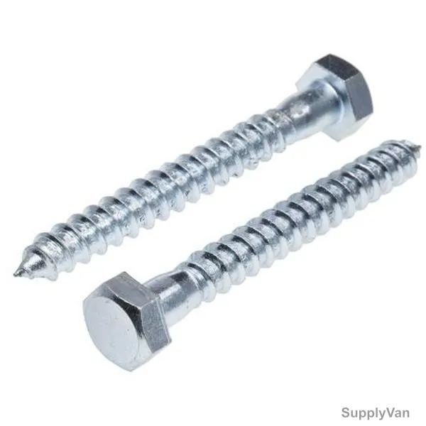All Screw Fasteners Coach Screw, Hex Head, M8 x 40MM, 1775 Pcs/Pack