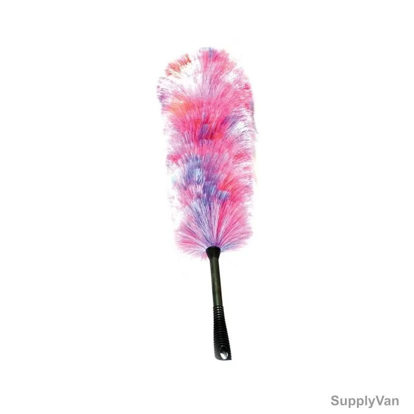 Akc Feather Duster, PP03, 62CM Length, Pink/Black