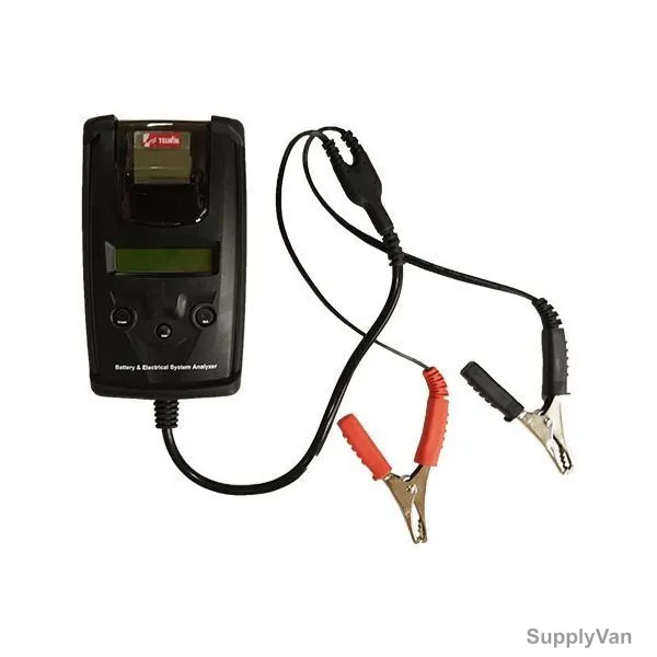 Telwin Digital Battery Tester, W/ Built-in Printer 802606, 6-12V