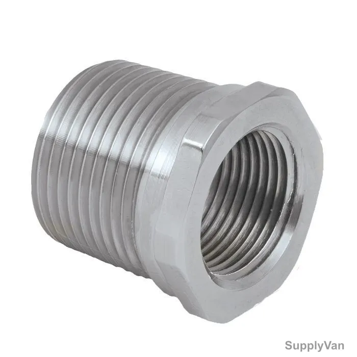 CMP Reducer Adapter, 737DM3M25, Nickel Plated Brass, M25 Male x M20 Female
