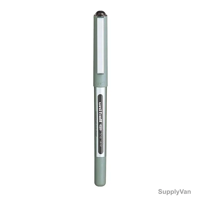 Uni-Ball Ball Point Pen, UB157-02BK, Eye, 0.7MM Tip, Black, 2 Pcs/Pack