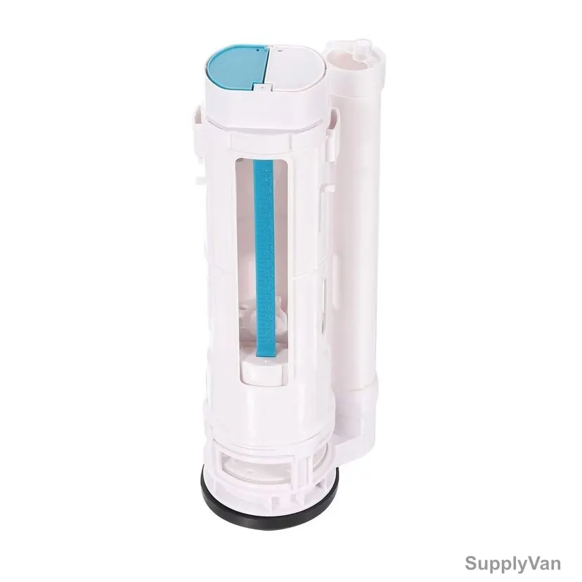 Novex Universal Dual Flush Mechanism, NFS-516, Plastic/Metal, 2 Ports, White — image 1