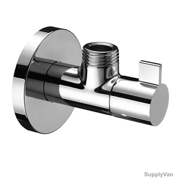 Schell Angle Valve, 053980699, Wing, Brass, 1/2 x 1/2 Inch — image 1