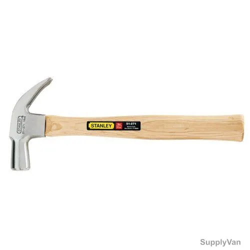 Stanley Wooden Handle Nail Hammer, 51-271