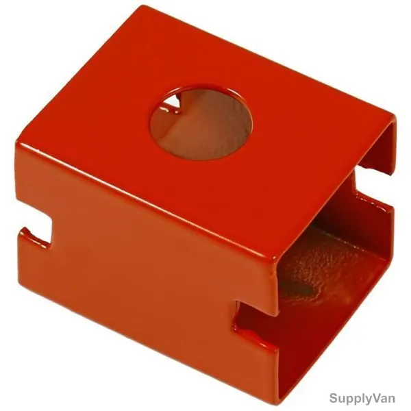 Grid To Wall Bracket, 4x4CM, Red