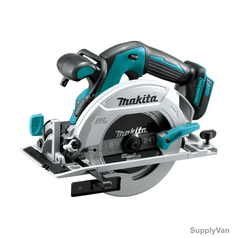 Makita Brushless Cordless Circular Saw, DHS680RFJ, 2x 3.0Ah Battery, 1x 18V Charger, 165MM — image 1