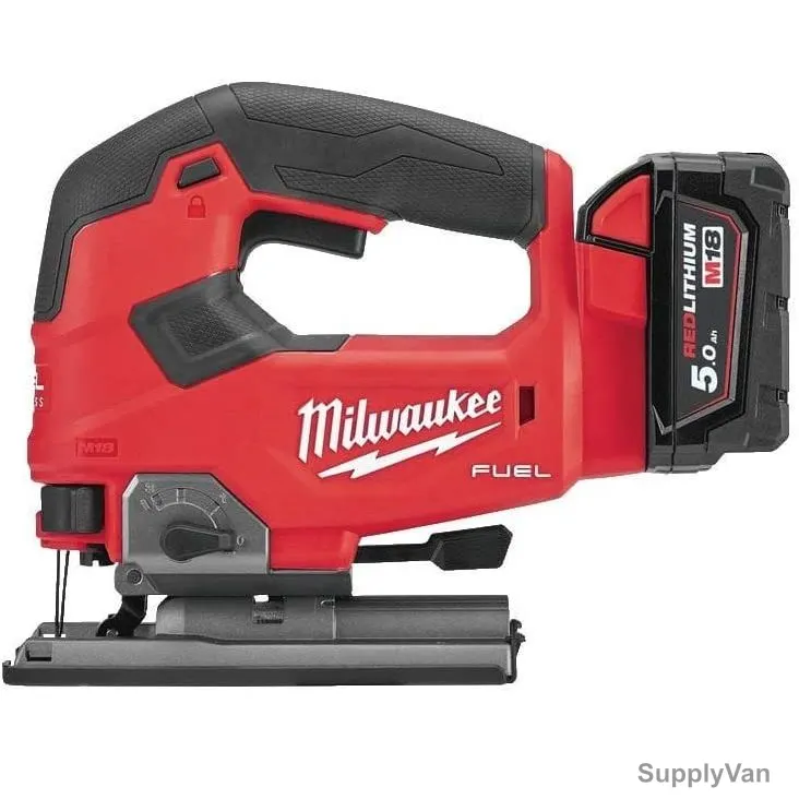 Milwaukee Top Handle Cordless Jigsaw Kit, M18FJS-502X, Fuel, 18V, 25MM — image 1
