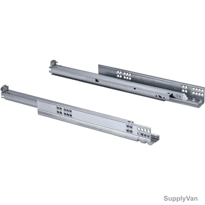 Blum Full Extension Drawer Slide, BL560H5500B, Steel, 550MM Length, 30 Kg Weight Capacity