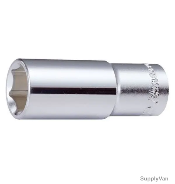 Hans 12 Point Deep Socket, 2302A, 1/4 Inch