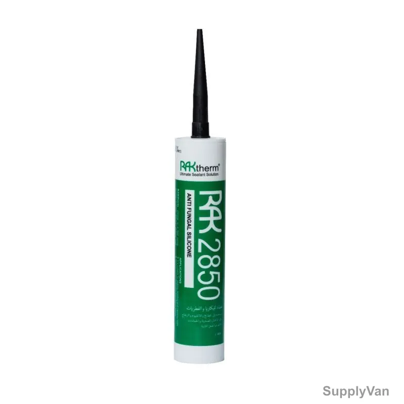 Raktherm Anti Fungal Silicone Sealant, 2850, 280GM, Transparent