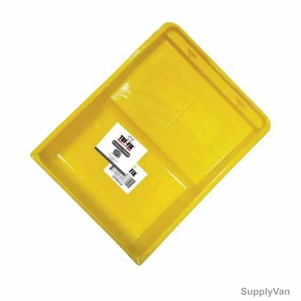 Tuf-Fix Paint Tray, 10TRAYM, Plastic, 290 x 360MM, Yellow