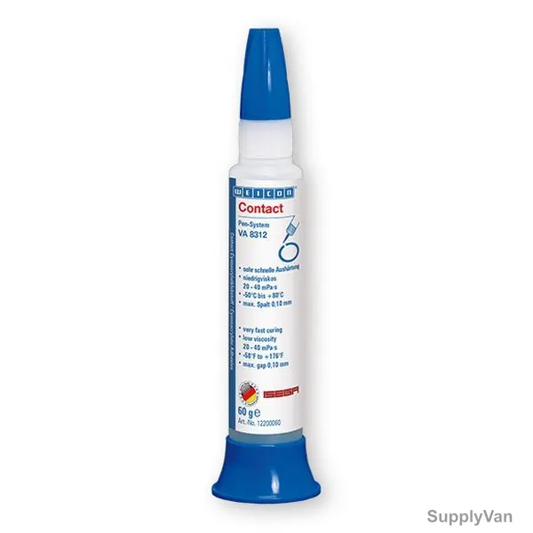 Weicon Contact VA 8312 Cyanoacrylate Adhesive, 12200060, 60GM — image 1