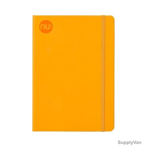 Nuco Journal Spectrum Notebook, NUJSA5Y, A5, A5, 80 gsm, 160 Pages, Yellow