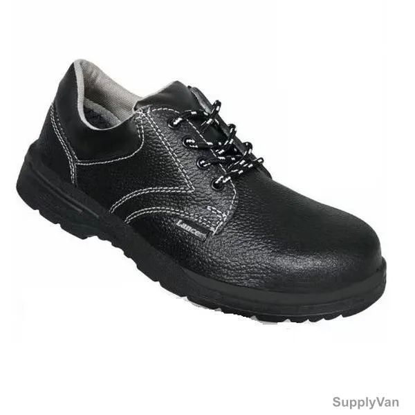 Lancer Low Ankle Safety Shoes, TP-222L, Model 3, Genuine Leather, SBP, Size38, Black